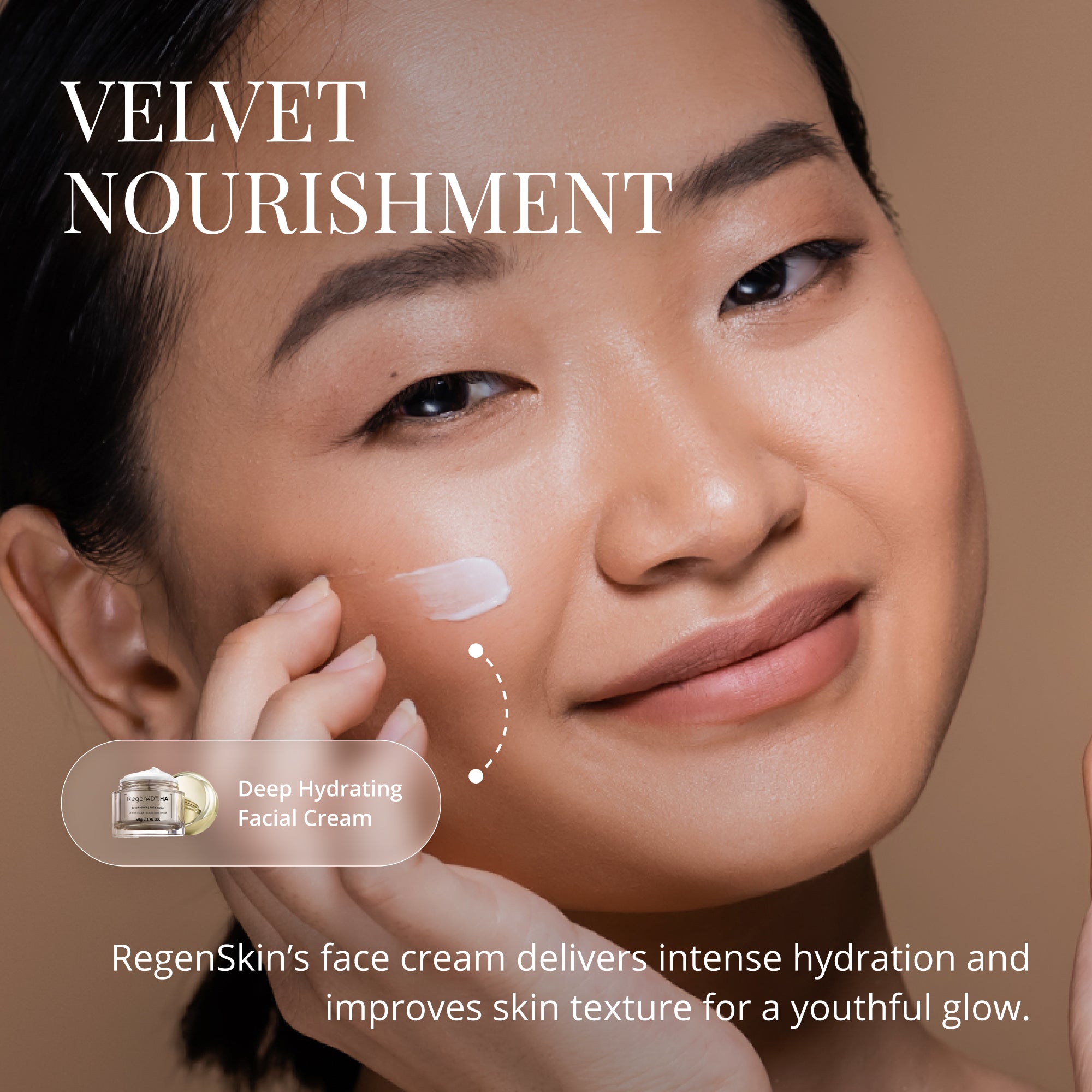RegenSkin's HA Deep Hydrating Face Cream | Hyaluronic Acid