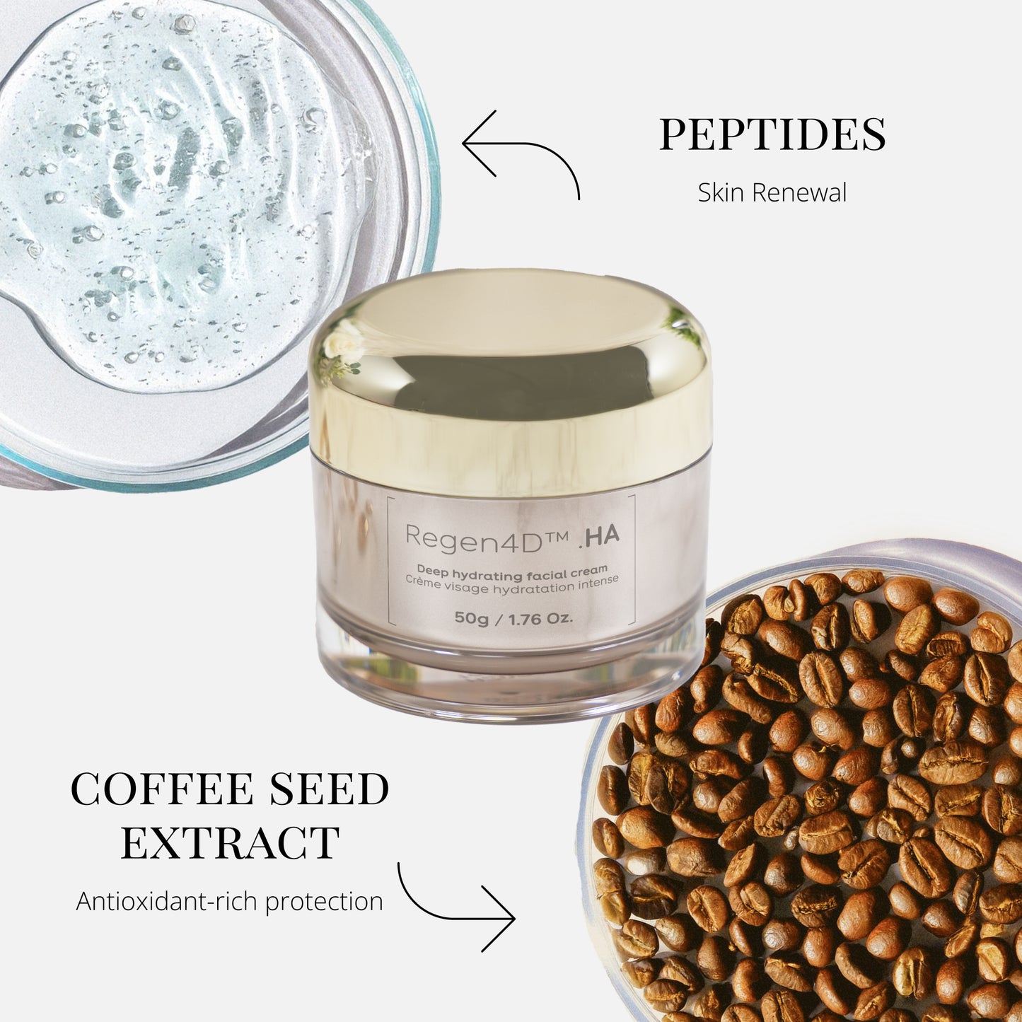 RegenSkin's HA Deep Hydrating Face Cream